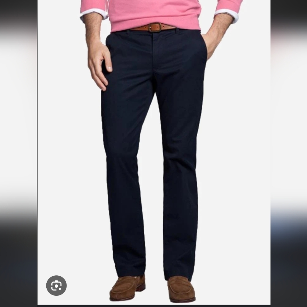 Bonobos Navy Washed Straight Leg Chino